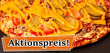 Produktbild Aktion Cheeseburger Pizza